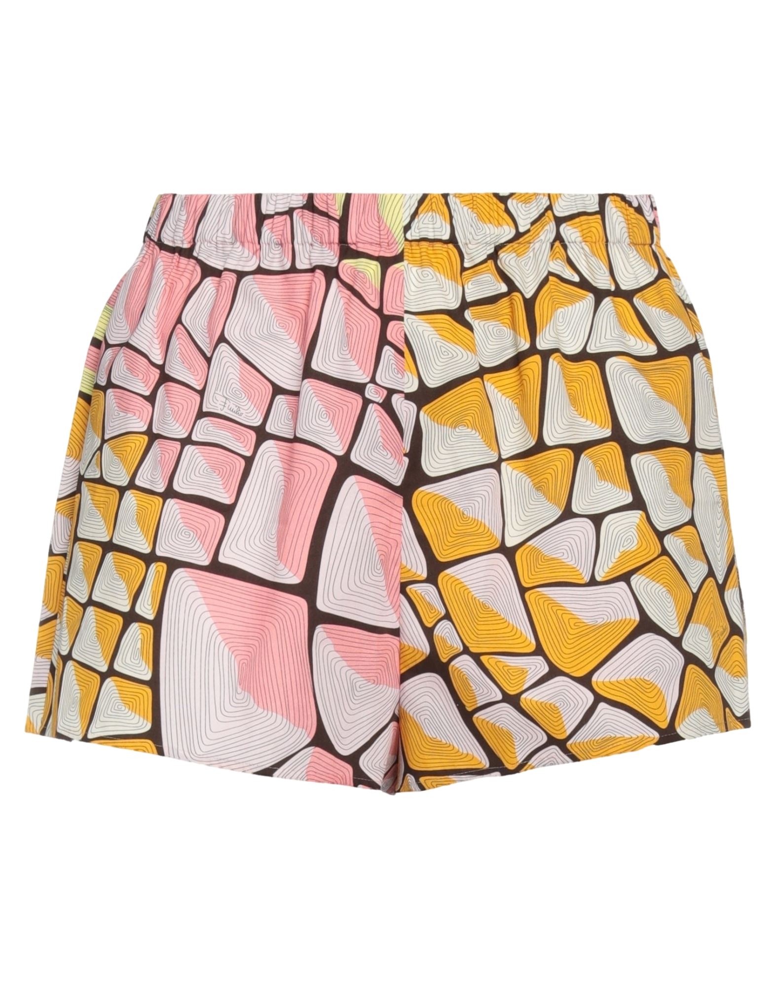 Pucci Emilio  Woman Shorts & Bermuda Shorts Orange Size 10 Cotton