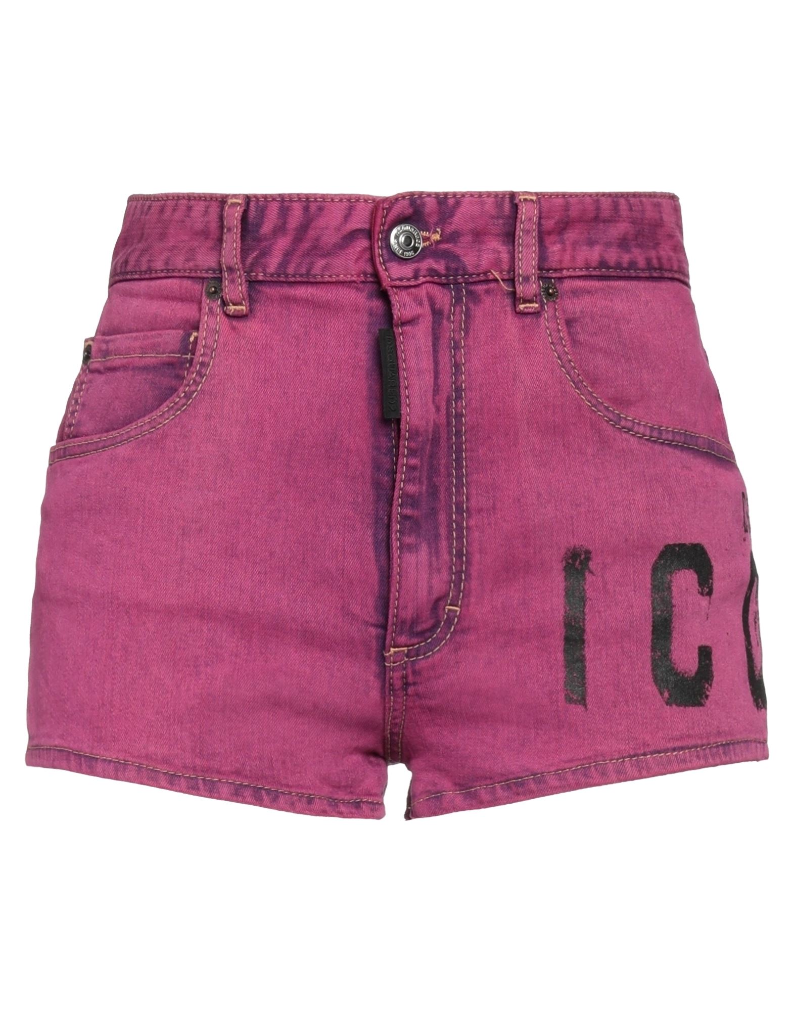 Dsquared2 Denim Shorts In Pink