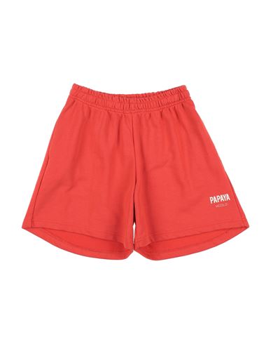 Vicolo Babies'  Toddler Girl Shorts & Bermuda Shorts Orange Size 6 Cotton, Polyester