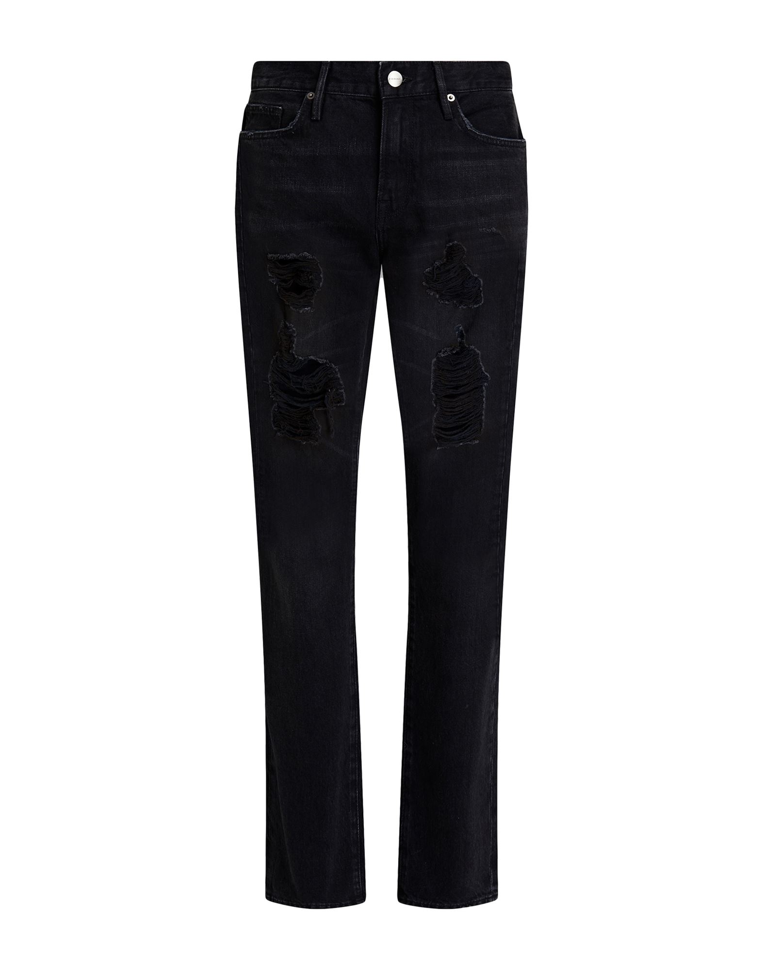 Shop Frame Man Jeans Black Size 30 Cotton