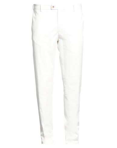 Cruna Man Pants White Size 30 Cotton, Elastane