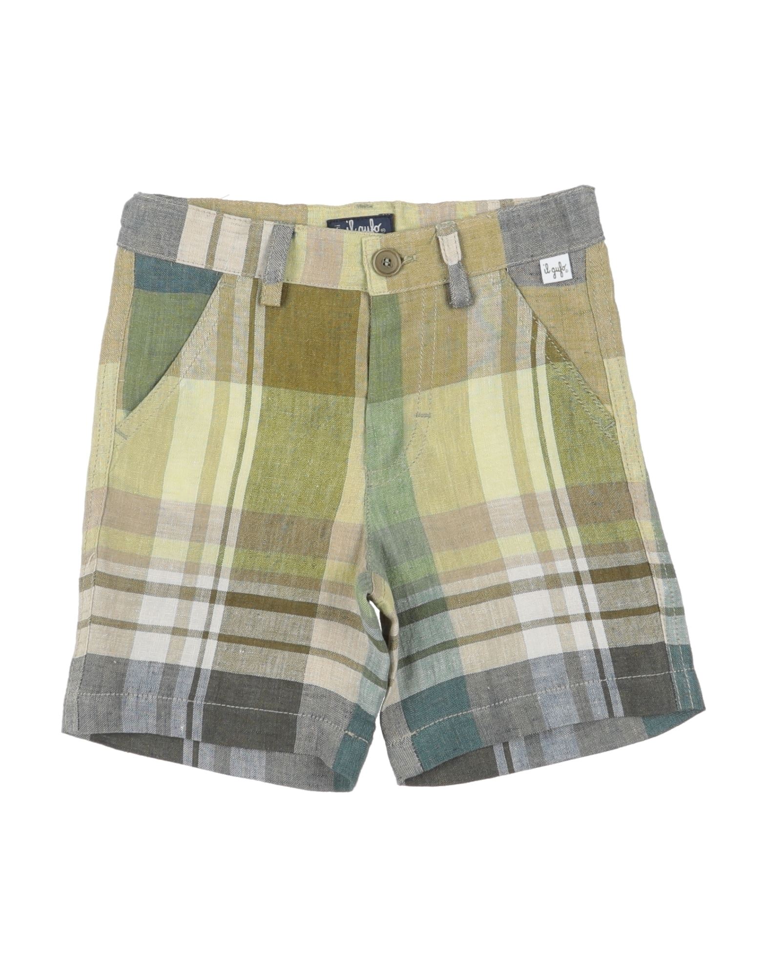 Il Gufo Shorts & Bermuda Shorts In Sage Green