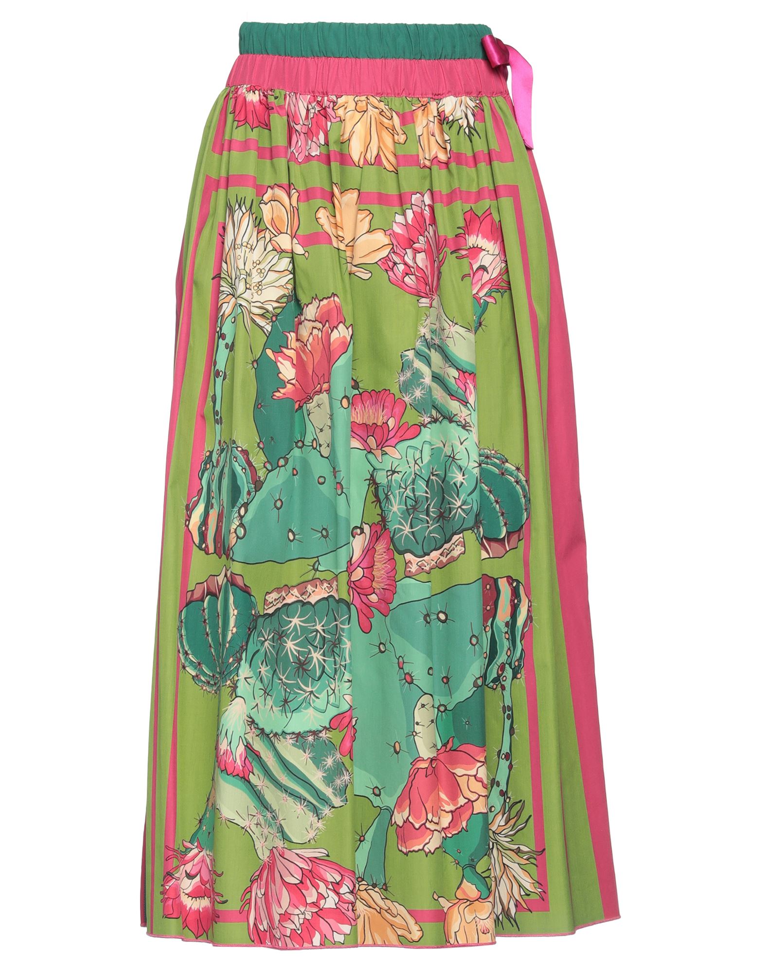 Franco Ferrari Midi Skirts In Green