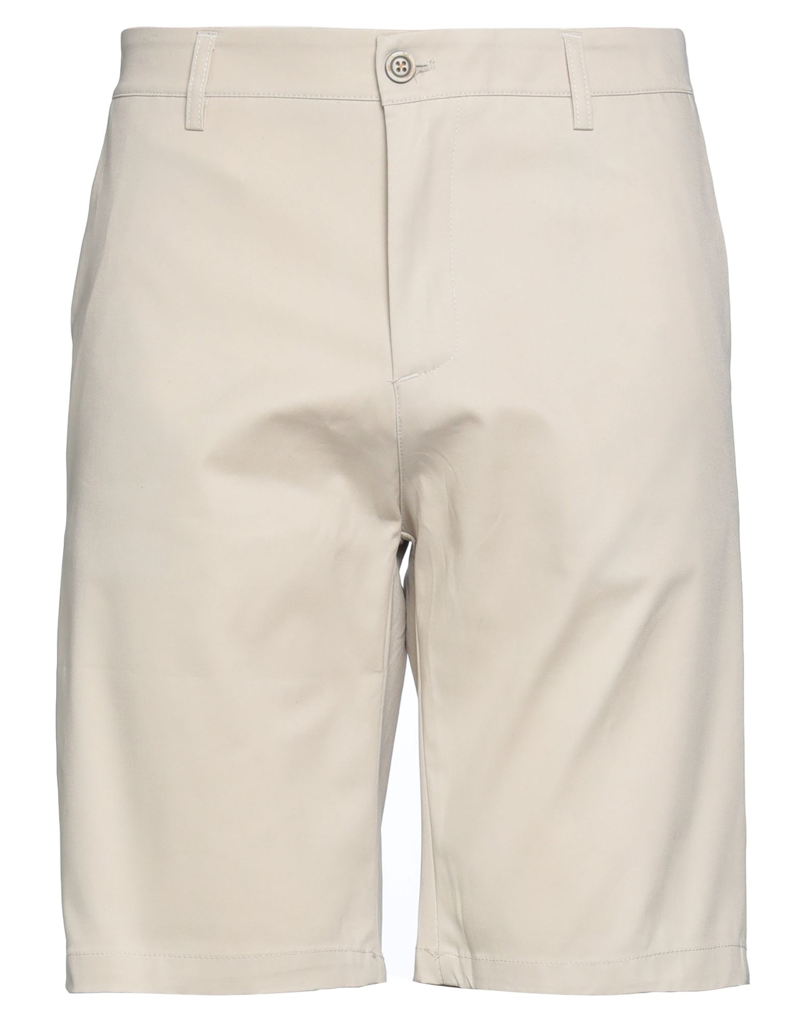 En Avance Man Shorts & Bermuda Shorts Beige Size 36 Cotton, Elastane