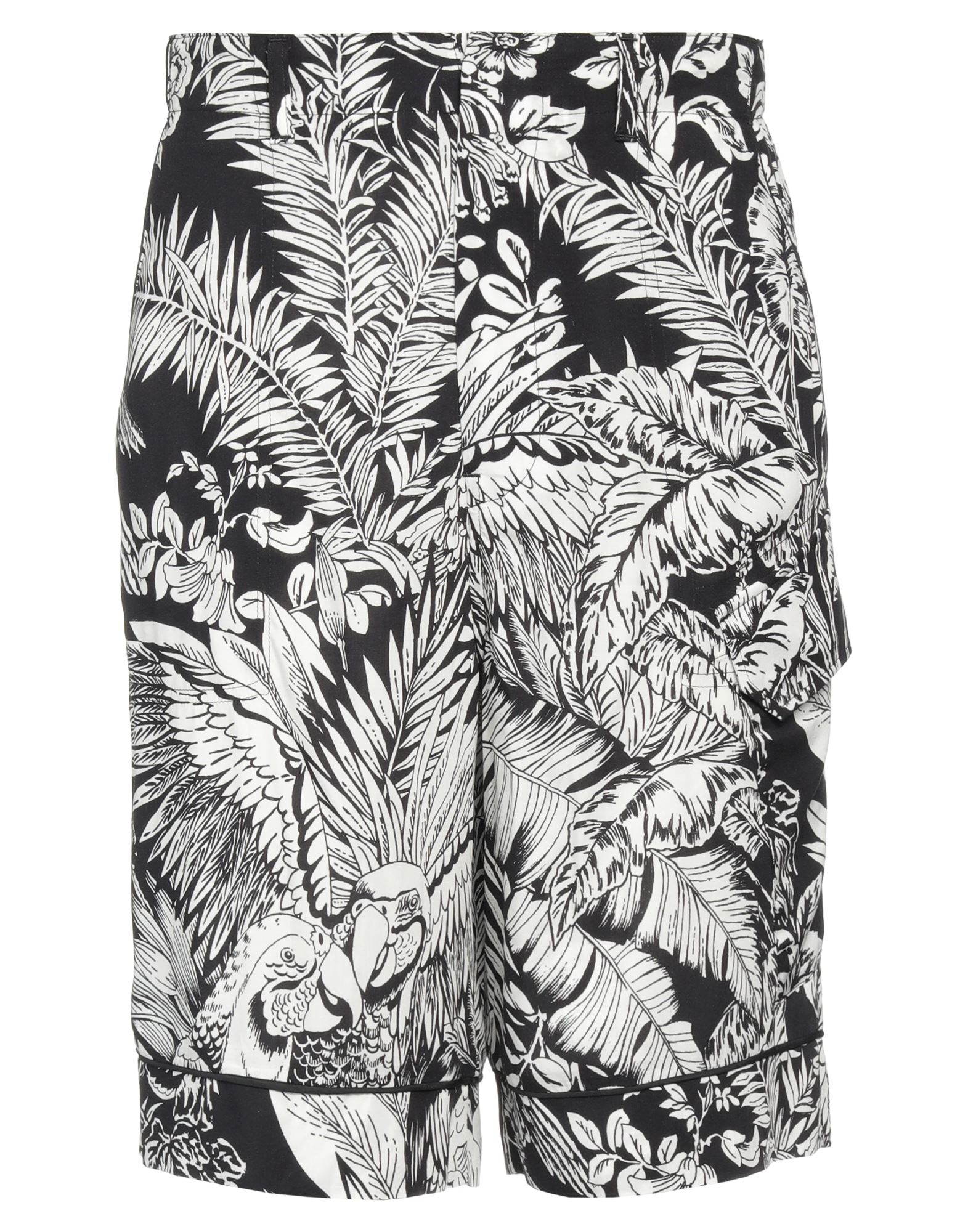 Palm Angels Man Shorts & Bermuda Shorts Black Size 36 Viscose