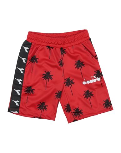 Diadora Toddler Boy Shorts & Bermuda Shorts Red Size 4 Polyester In Red