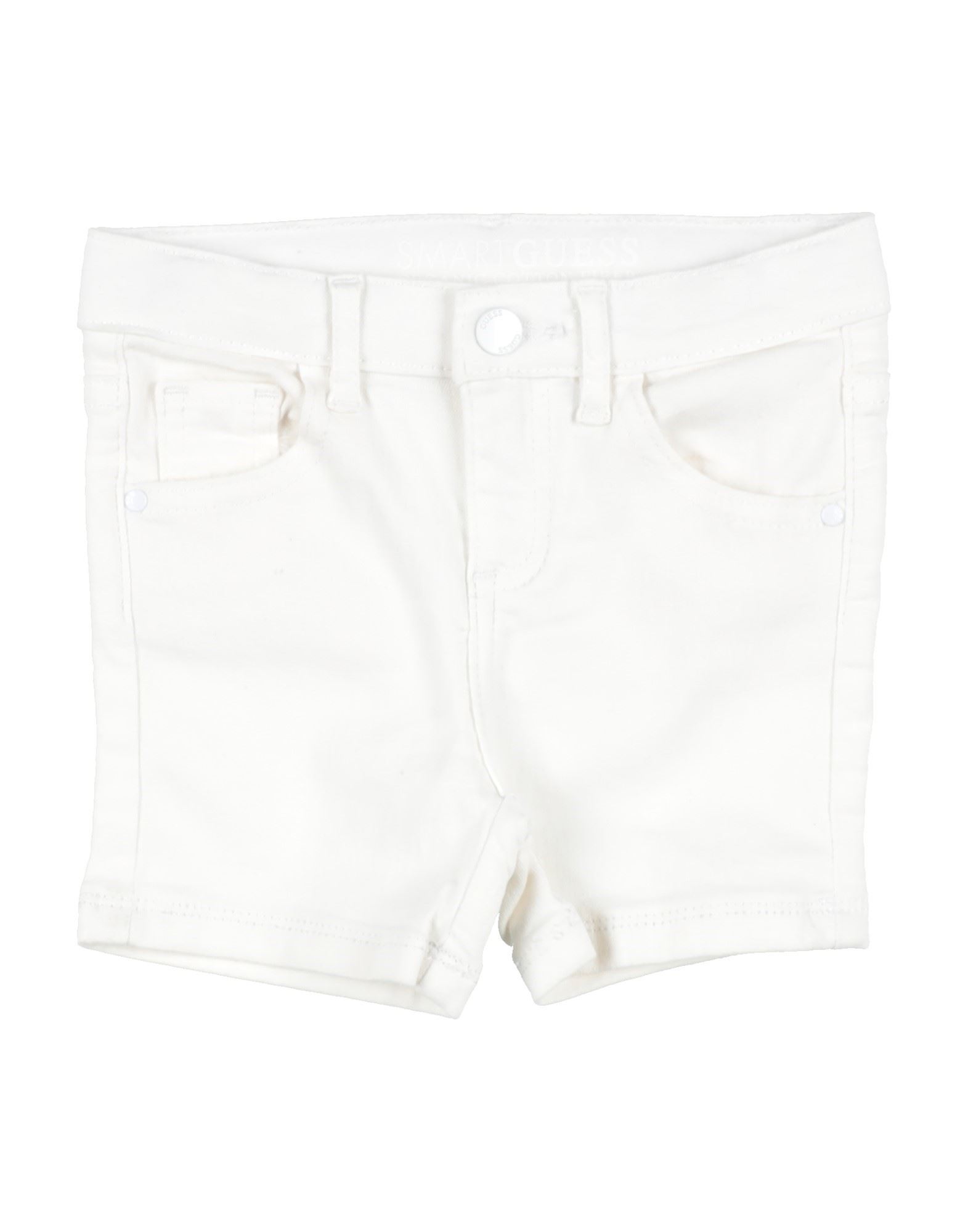 Guess Kids'  Denim Shorts In White
