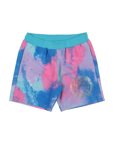 Versace Young Babies'  Toddler Girl Shorts & Bermuda Shorts Blue Size 5 Cotton, Elastane