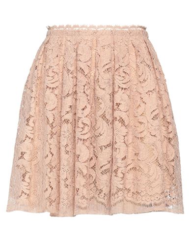 Bibi Bachtadze Woman Mini Skirt Blush Size 8 Cotton, Rayon, Polyamide In Pink
