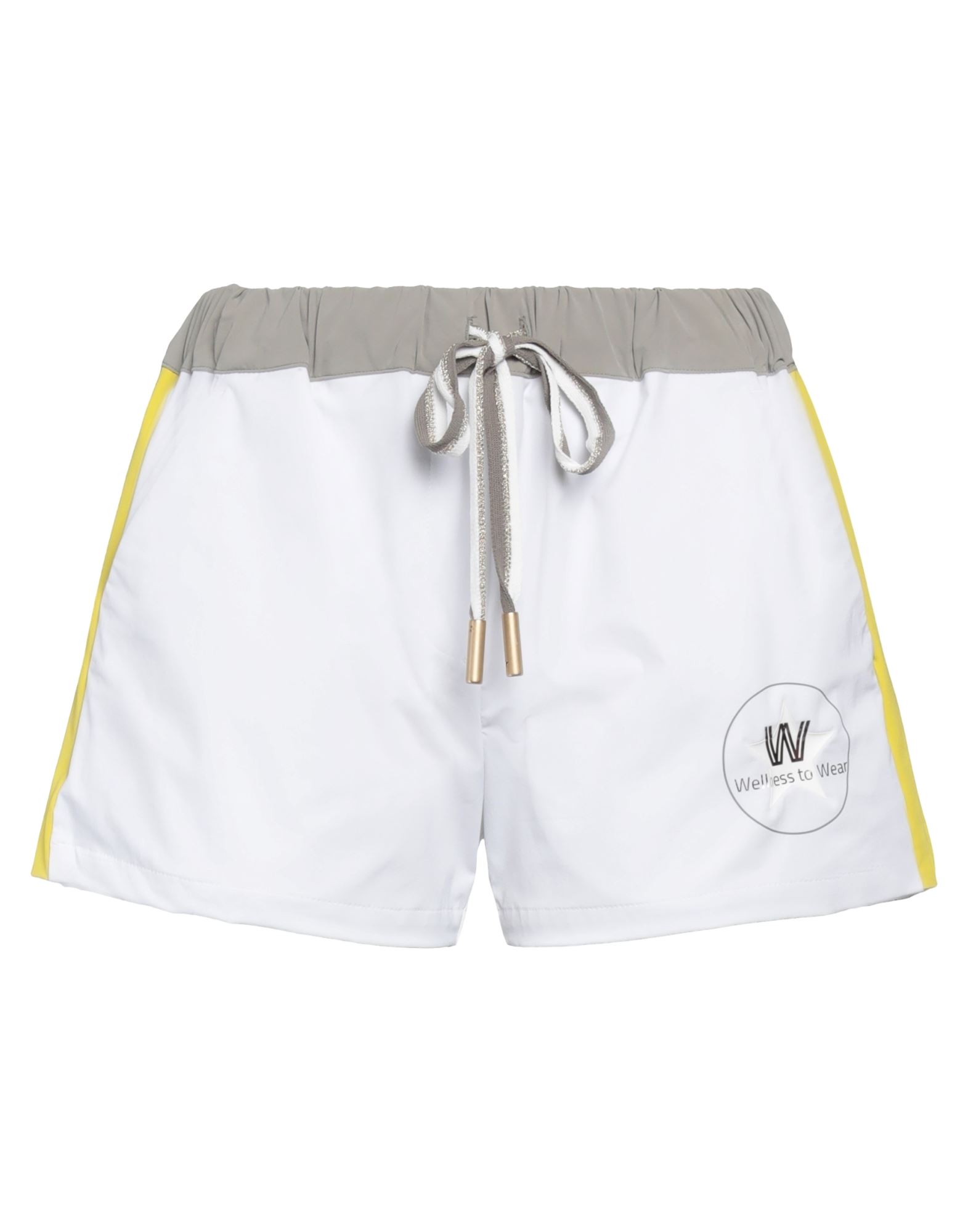 Lorena Antoniazzi Woman Shorts & Bermuda Shorts White Size 6 Polyamide, Elastane