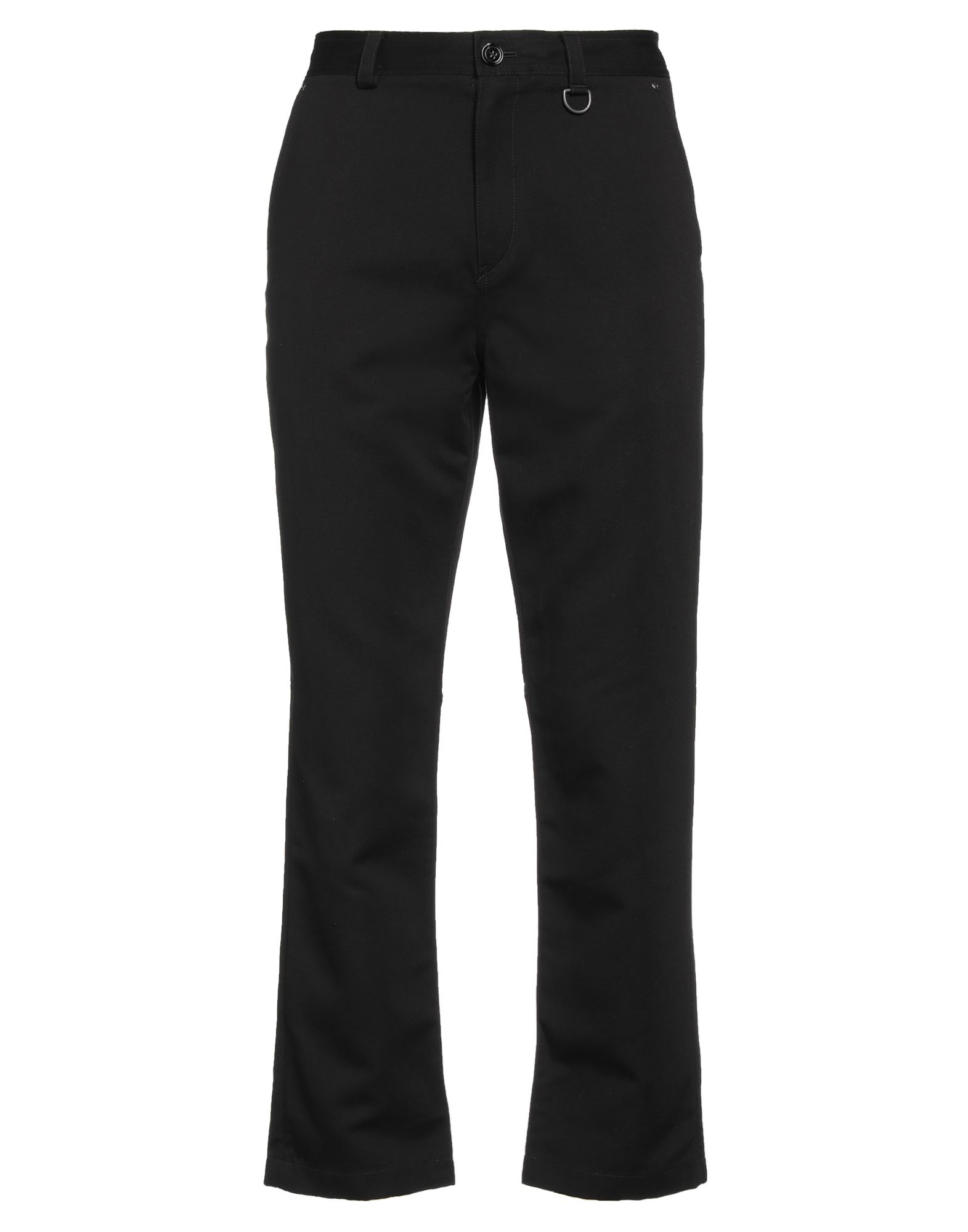 Burberry Man Pants Black Size 32 Cotton, Linen
