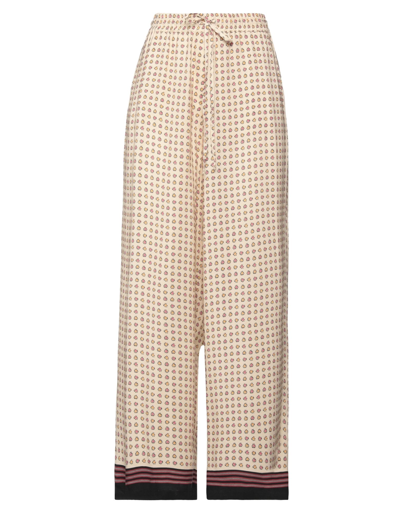 Semicouture Woman Pants Beige Size 6 Viscose