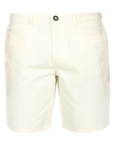 Emporio Armani Man Denim Shorts White Size 42 Cotton