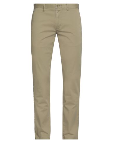 Tommy Hilfiger Man Pants Khaki Size 33w-32l Cotton, Elastane In Gray