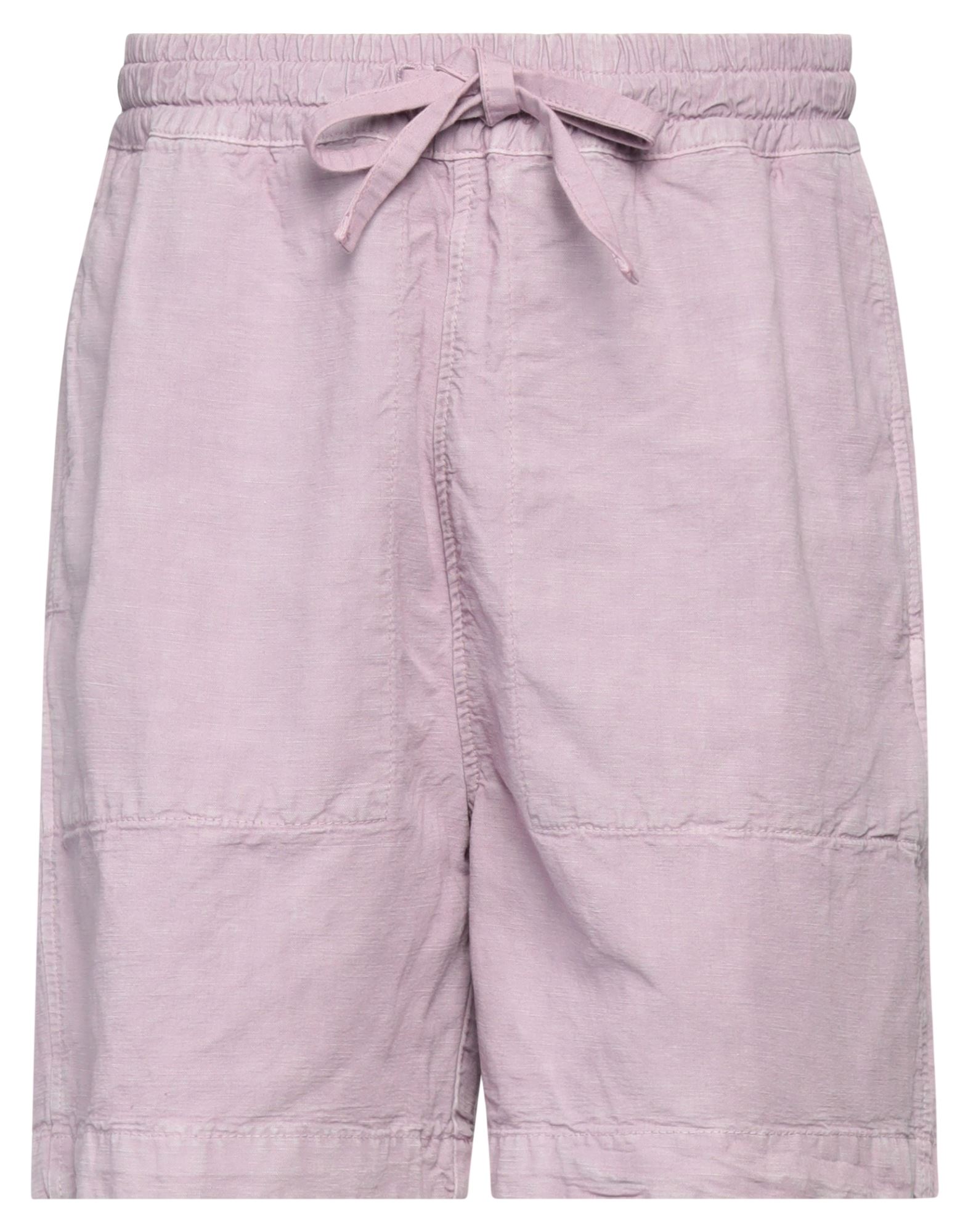 President's Man Shorts & Bermuda Shorts Lilac Size S Cotton, Linen In Purple