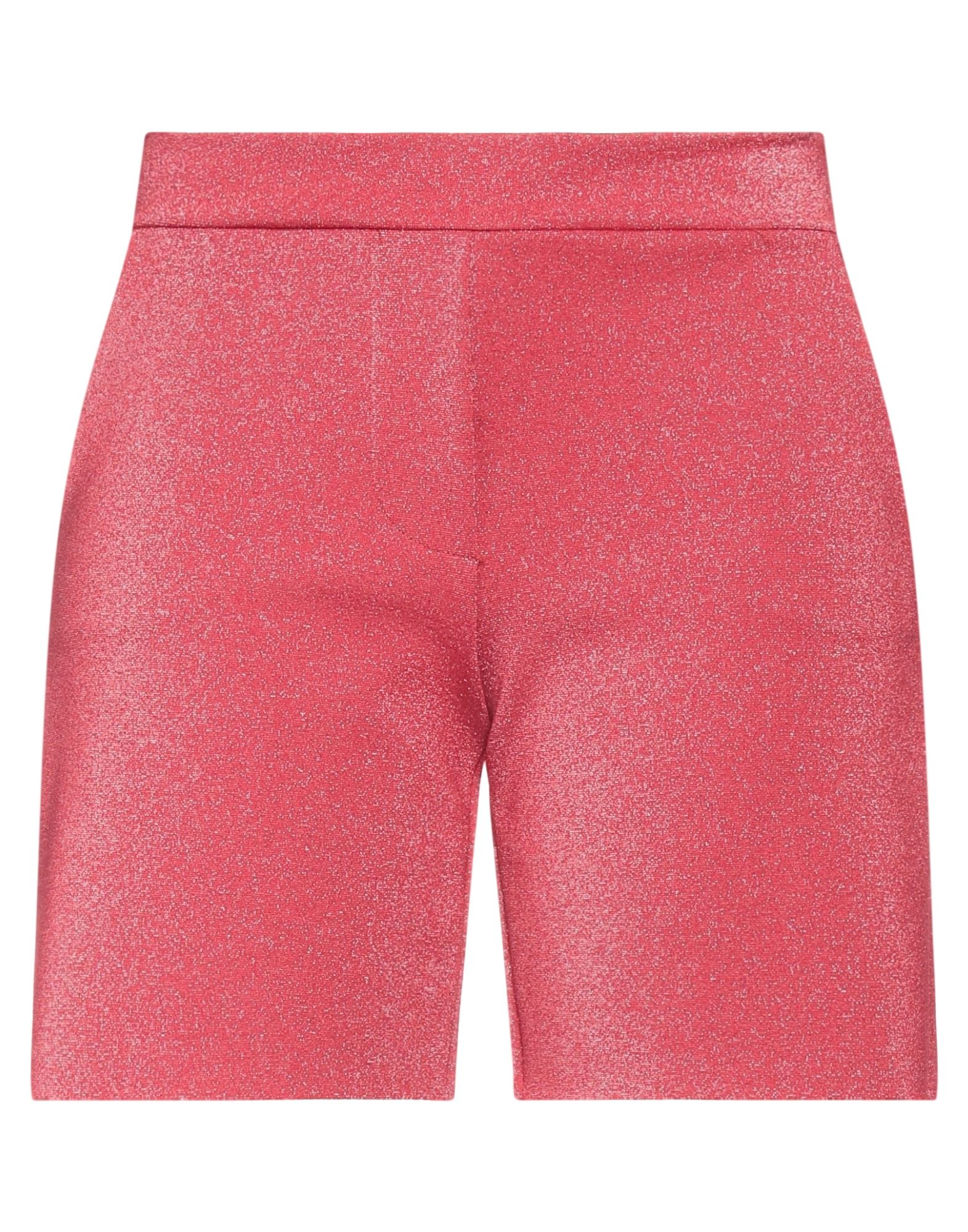 Chiara Boni La Petite Robe Woman Shorts & Bermuda Shorts Red Size S Polyamide, Elastane
