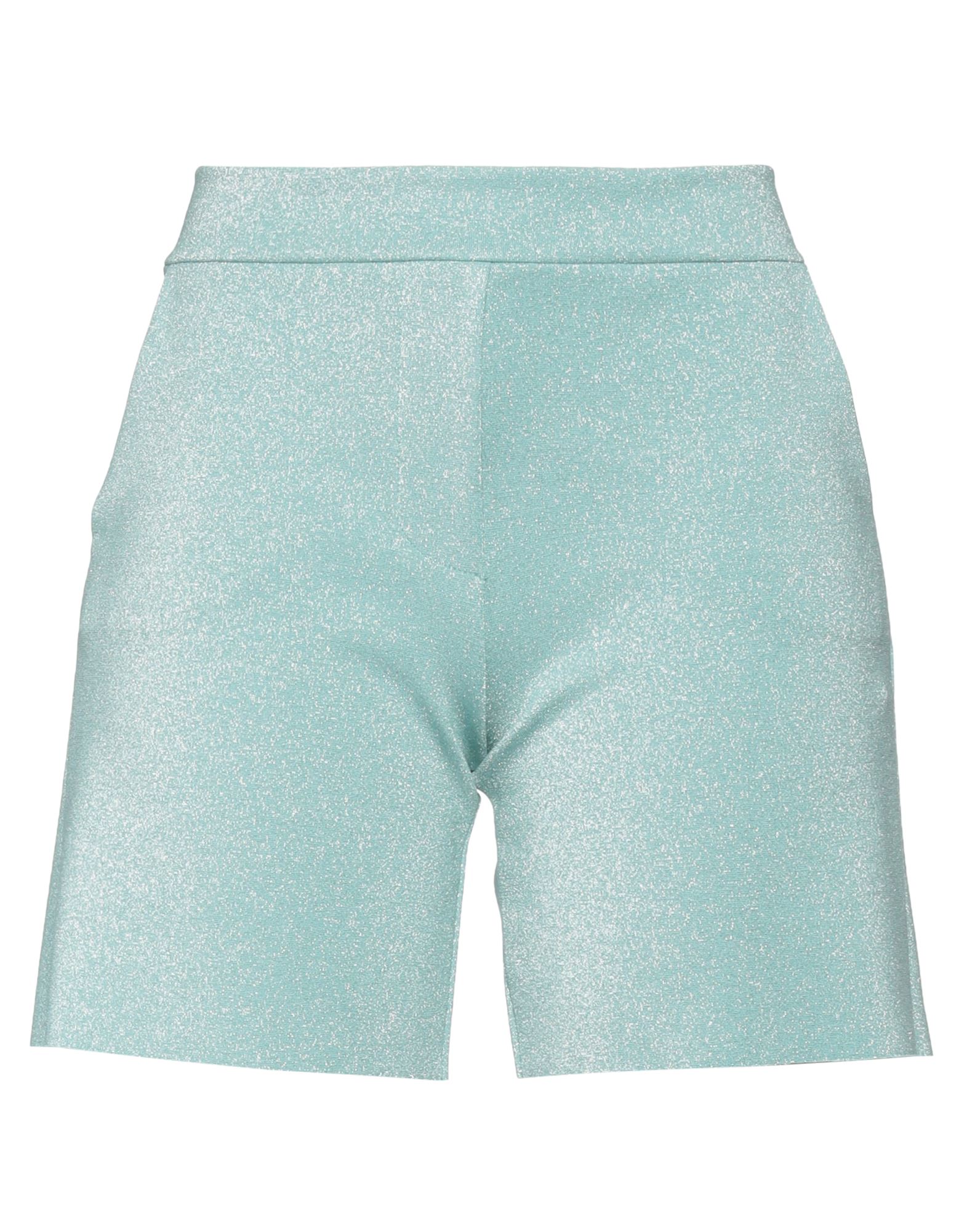 Shop Chiara Boni La Petite Robe Woman Shorts & Bermuda Shorts Turquoise Size S Polyamide, Elastane In Blue