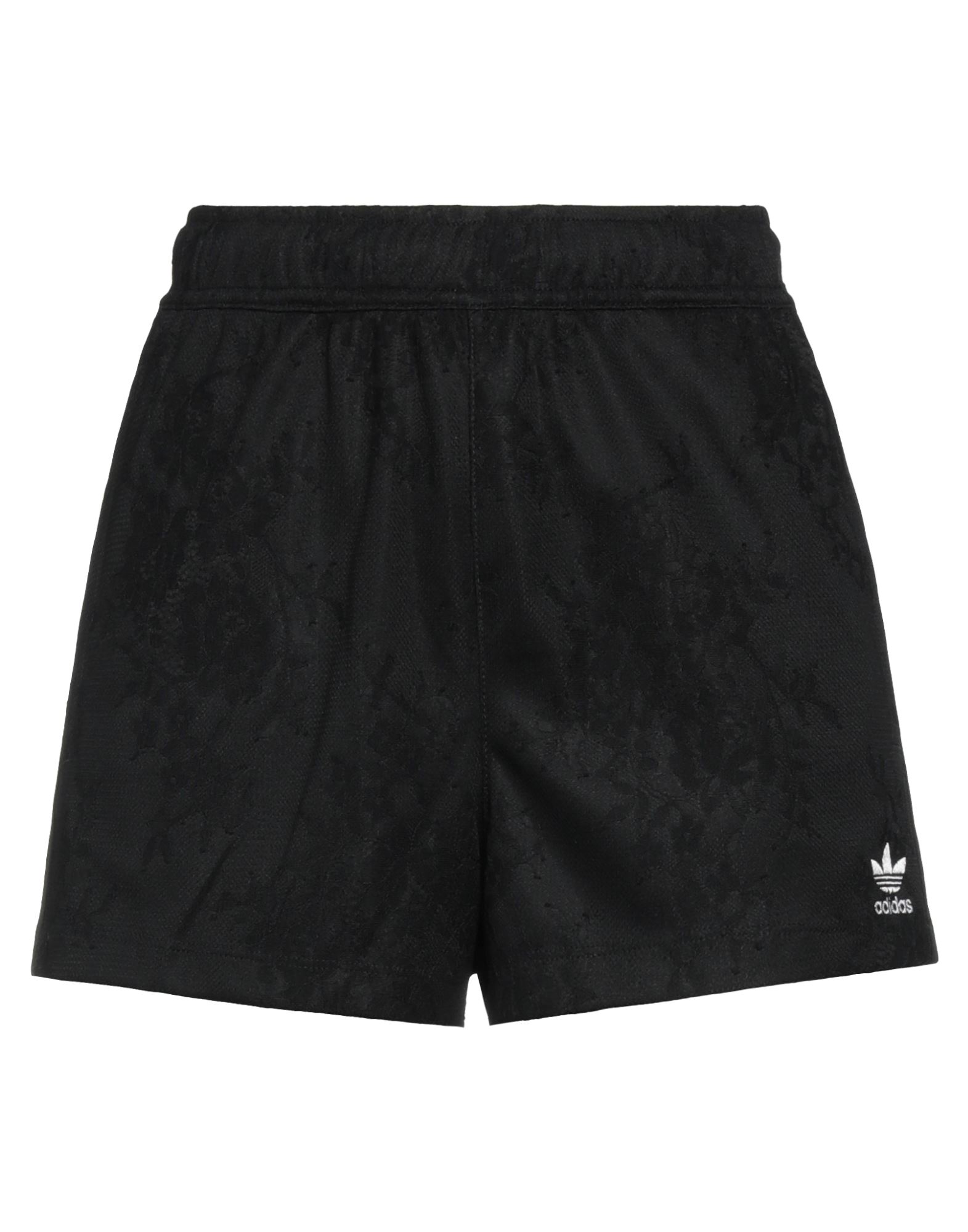 Adidas Originals Woman Shorts & Bermuda Shorts Black Size 4 Recycled Polyester