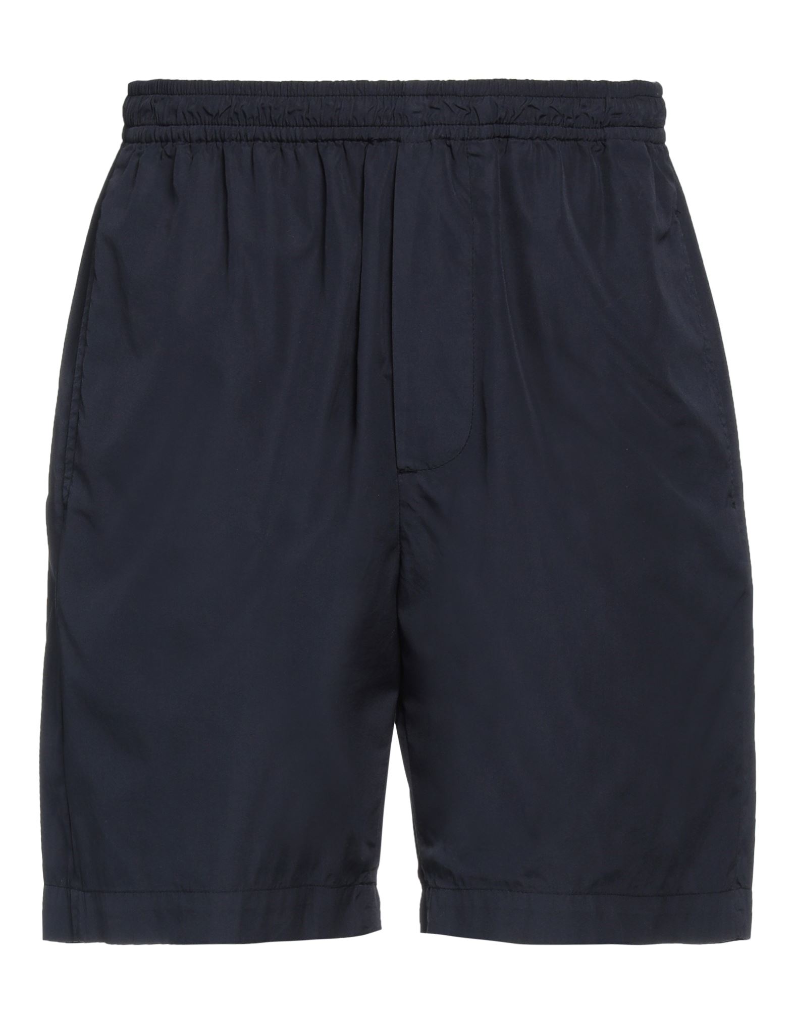 Mauro Grifoni Man Shorts & Bermuda Shorts Navy Blue Size 34 Cotton