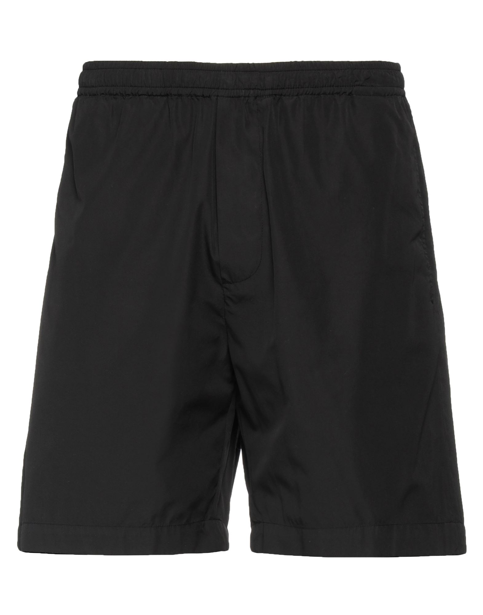 Shop Mauro Grifoni Grifoni Man Shorts & Bermuda Shorts Black Size 28 Cotton