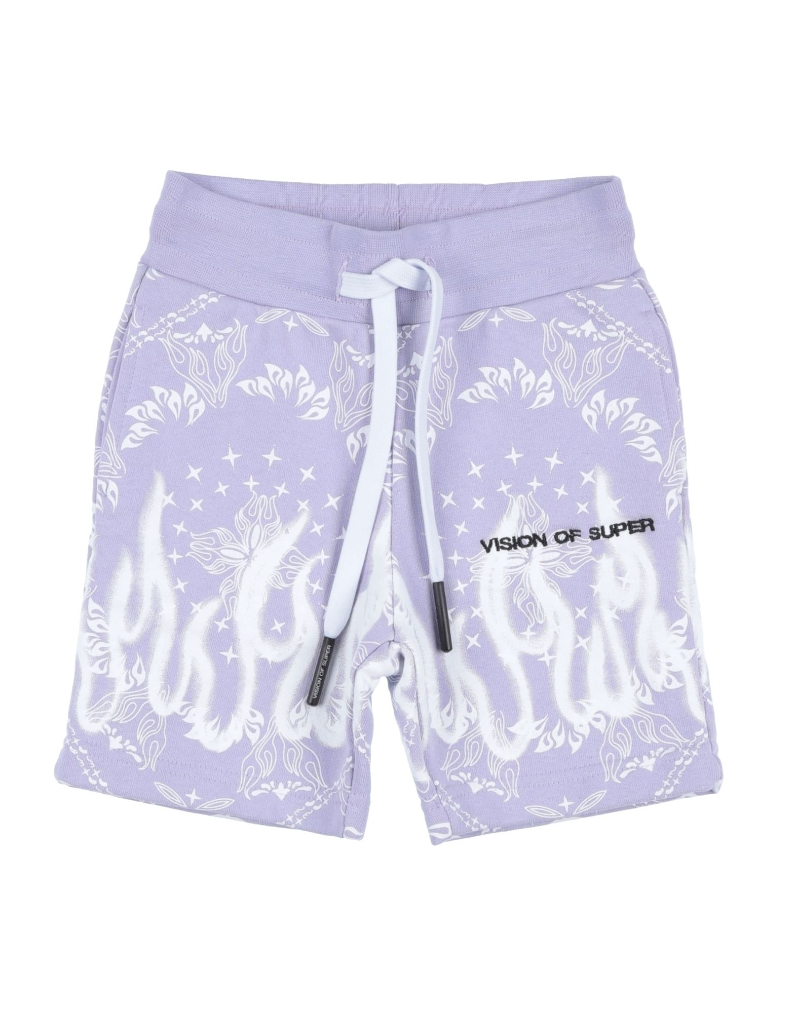 Vision Of Super Kids'  Toddler Boy Shorts & Bermuda Shorts Lilac Size 4 Cotton