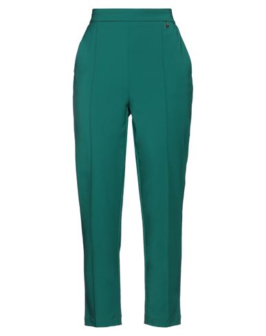 Elisabetta Franchi Woman Pants Emerald Green Size 8 Polyamide, Elastane