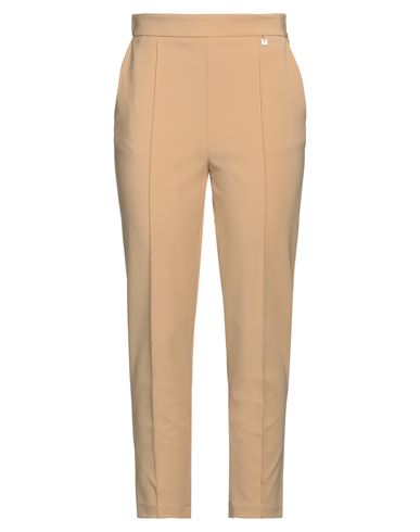 Elisabetta Franchi Woman Pants Camel Size 8 Polyamide, Elastane In Beige