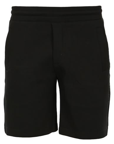 Emporio Armani Man Shorts & Bermuda Shorts Black Size S Cotton, Polyester, Elastane