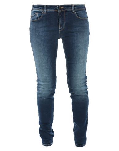 Emporio Armani Woman Jeans Blue Size 31 Cotton, Elastane