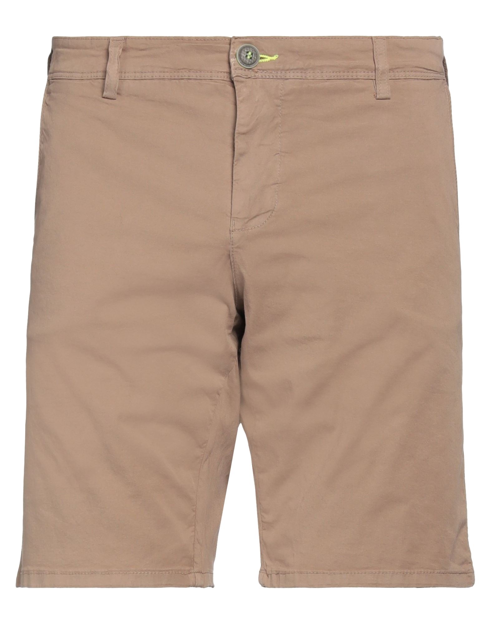 Shockly Man Shorts & Bermuda Shorts Khaki Size 30 Cotton, Elastane In Beige