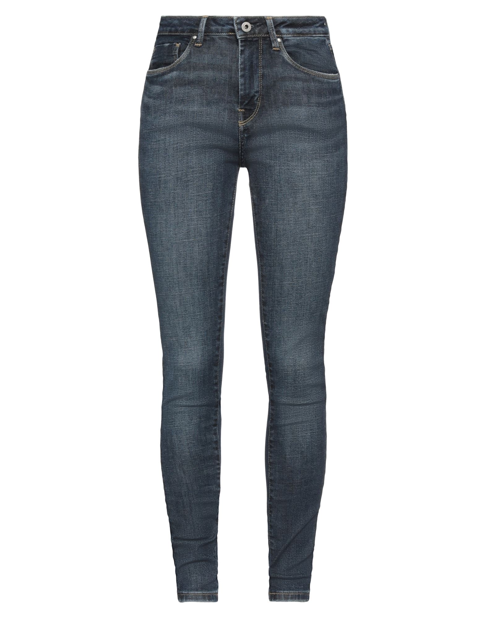 Shop Pepe Jeans Woman Jeans Blue Size 27w-30l Cotton, Polyester, Elastane
