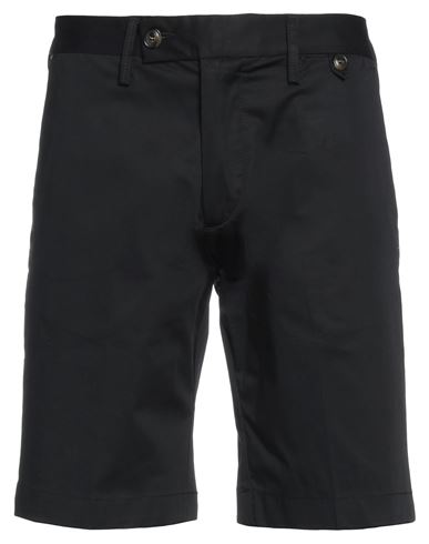 LIU •JO MAN LIU •JO MAN MAN SHORTS & BERMUDA SHORTS BLACK SIZE 28 COTTON, ELASTANE 
