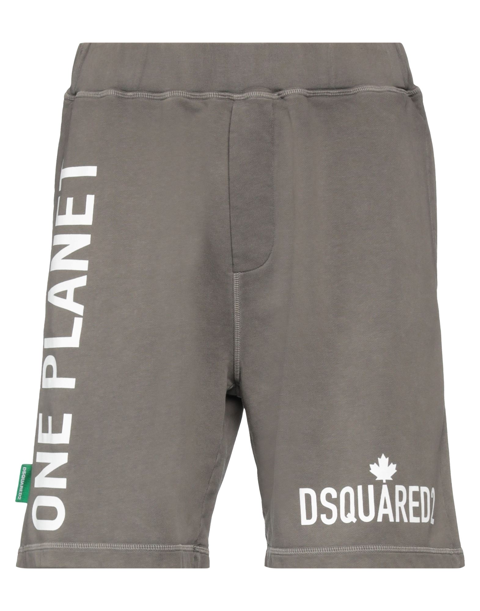 Dsquared2 Man Shorts & Bermuda Shorts Khaki Size L Cotton In Beige