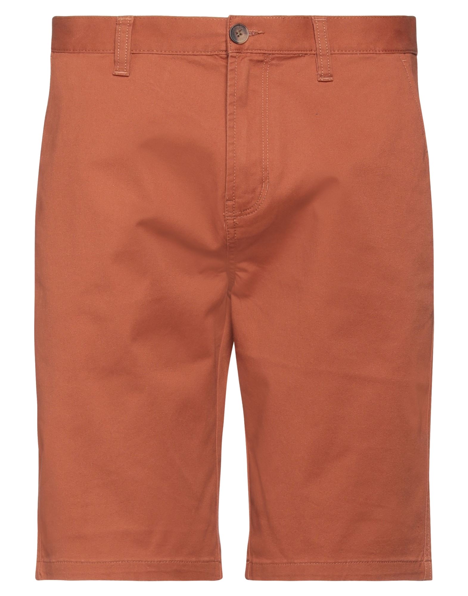 Element Man Shorts & Bermuda Shorts Rust Size 30 Cotton, Elastane In Red