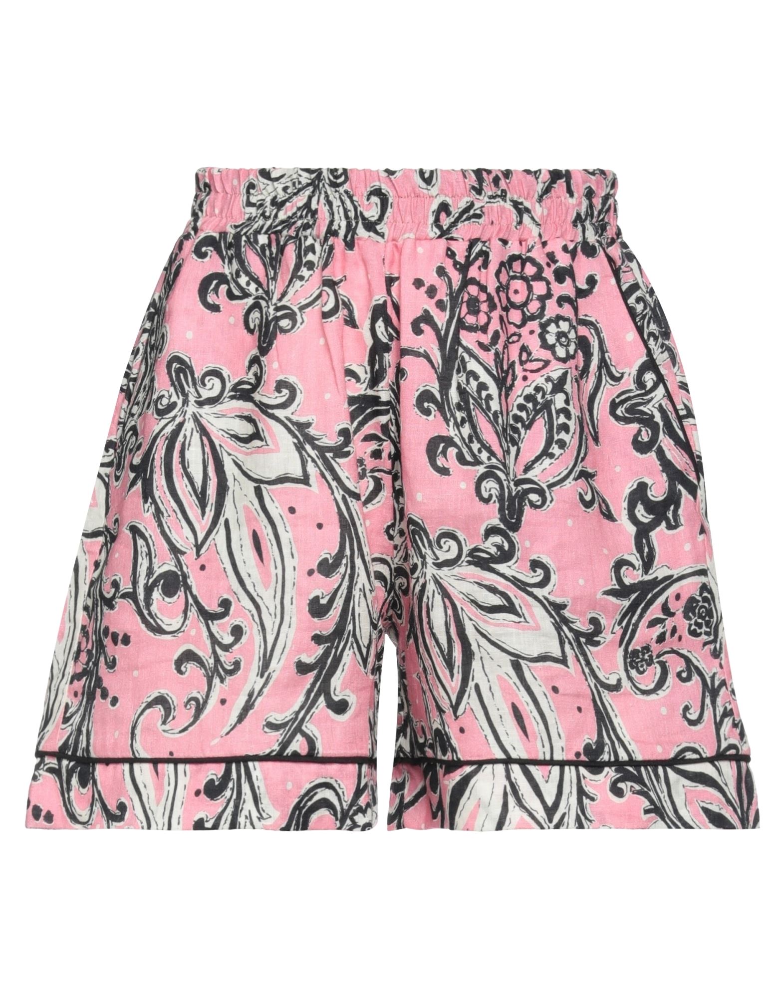 Anjuna Woman Shorts & Bermuda Shorts Pink Size Xs Linen