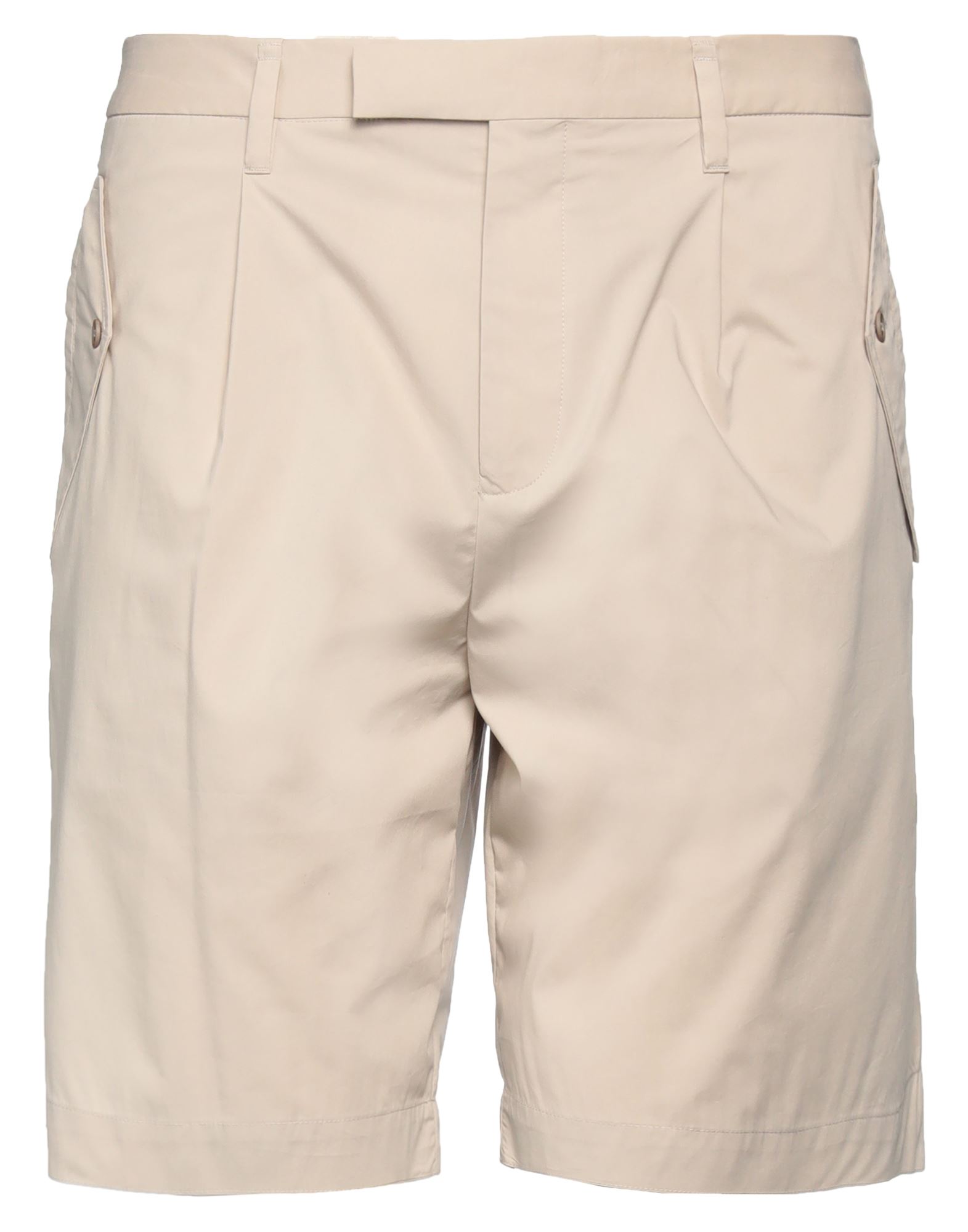 Neil Barrett Man Shorts & Bermuda Shorts Beige Size 36 Cotton, Polyester