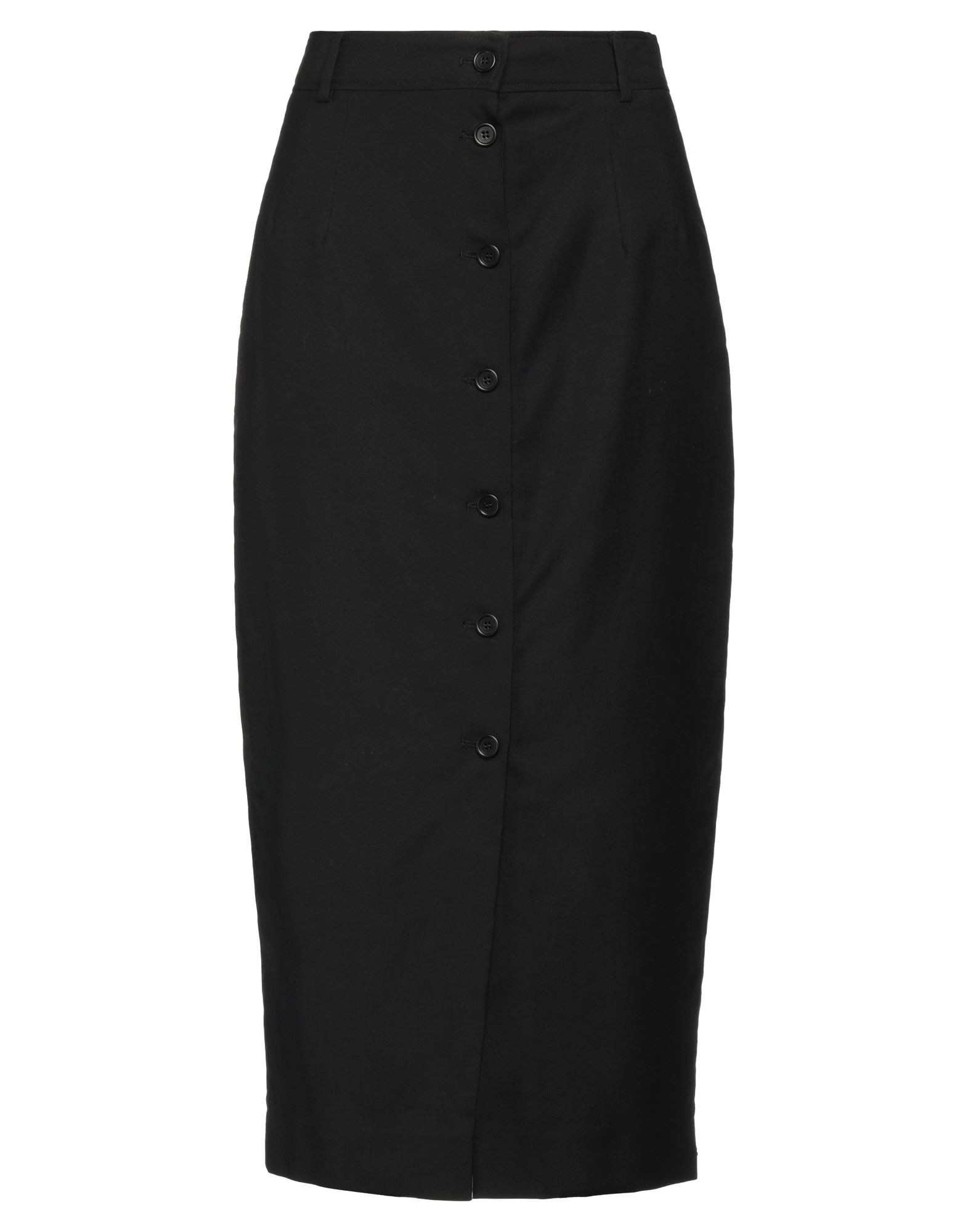 Shop Sportmax Woman Midi Skirt Black Size 2 Viscose, Polyester