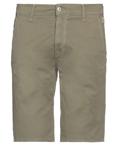 Roy Rogers Roÿ Roger's Man Shorts & Bermuda Shorts Military Green Size 34 Cotton, Elastane