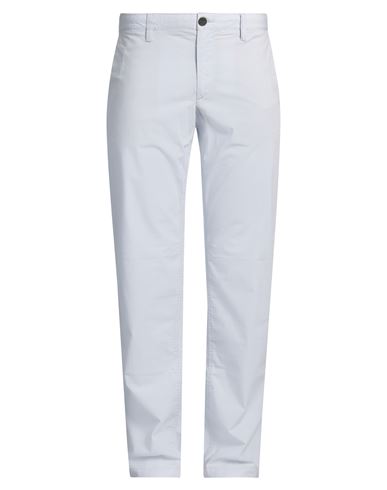 Timberland Man Pants Sky Blue Size 38w-34l Cotton, Elastane In Blue