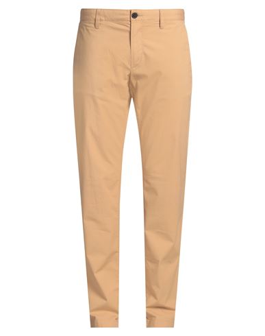 Timberland Man Pants Sand Size 38w-34l Cotton, Elastane In Beige