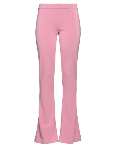 Circus Hotel Woman Pants Pink Size 6 Viscose, Polyester, Elastane