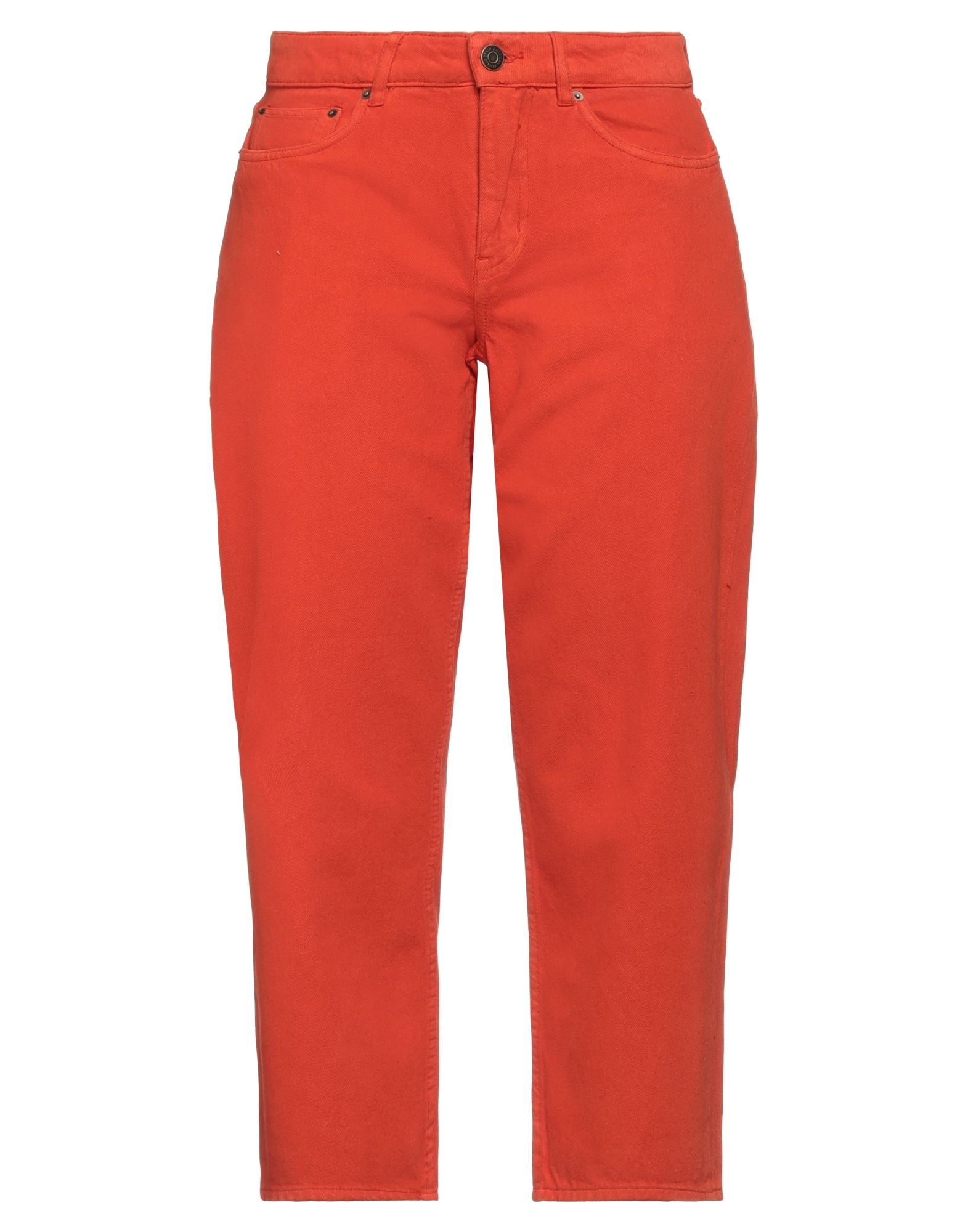 American Vintage Cropped Pants In Red