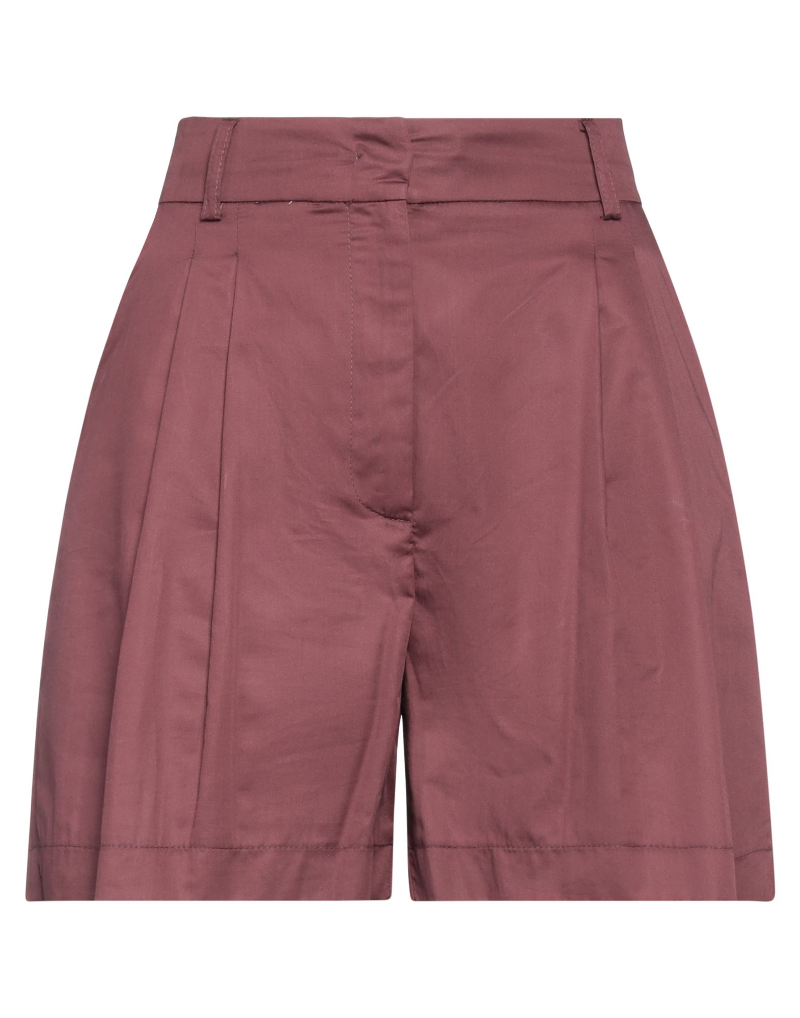 Kaos Woman Shorts & Bermuda Shorts Burgundy Size 8 Cotton In Red