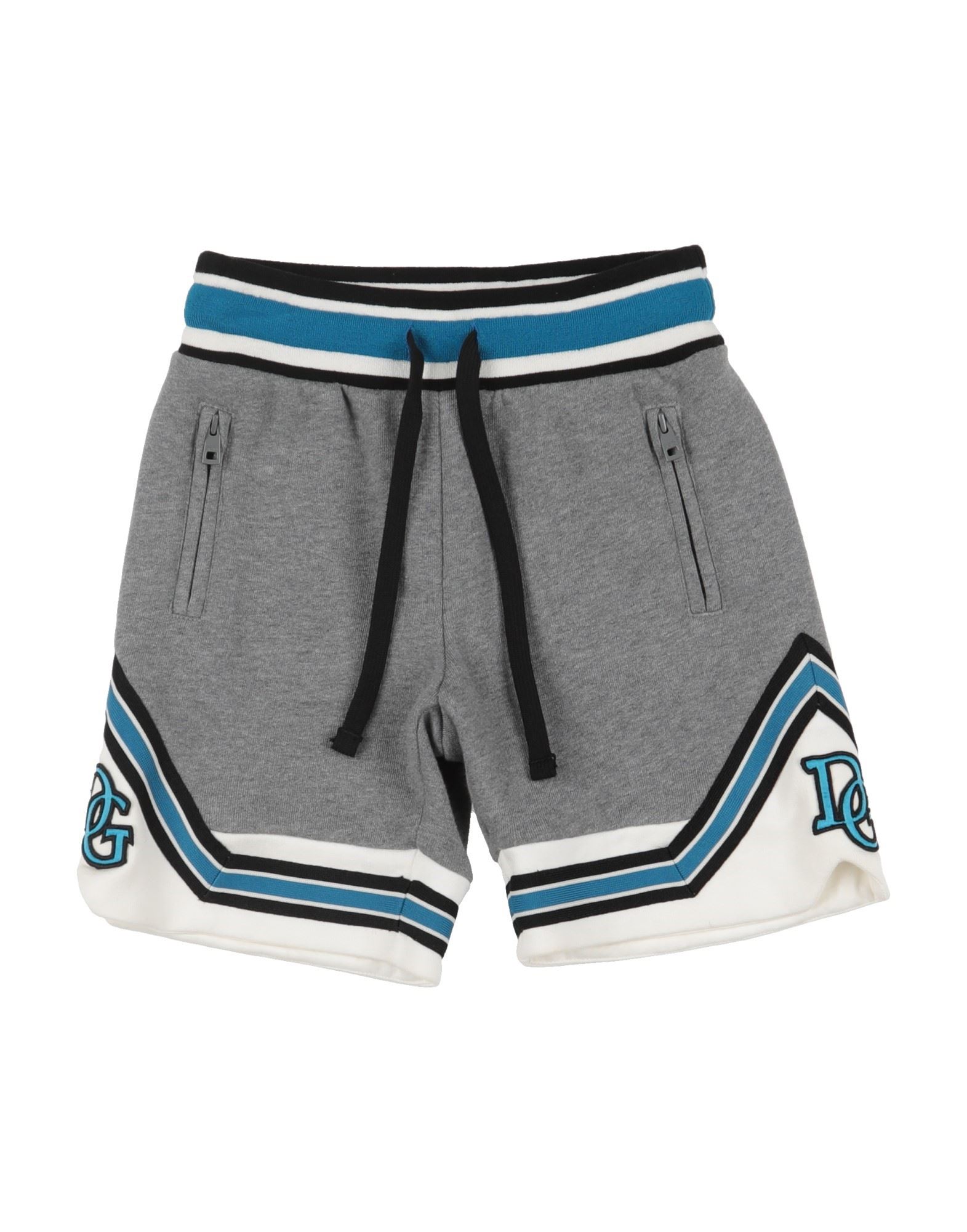 Dolce & Gabbana Kids'  Toddler Boy Shorts & Bermuda Shorts Grey Size 7 Cotton, Elastane, Polyester