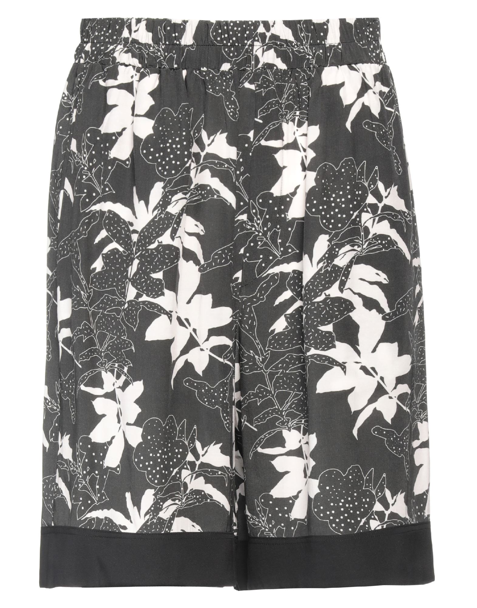 Laneus Man Shorts & Bermuda Shorts Black Size 30 Viscose