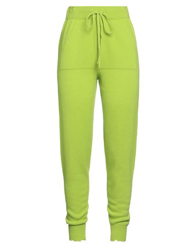 Aniye By Woman Pants Lime Green Size S Wool, Cashmere