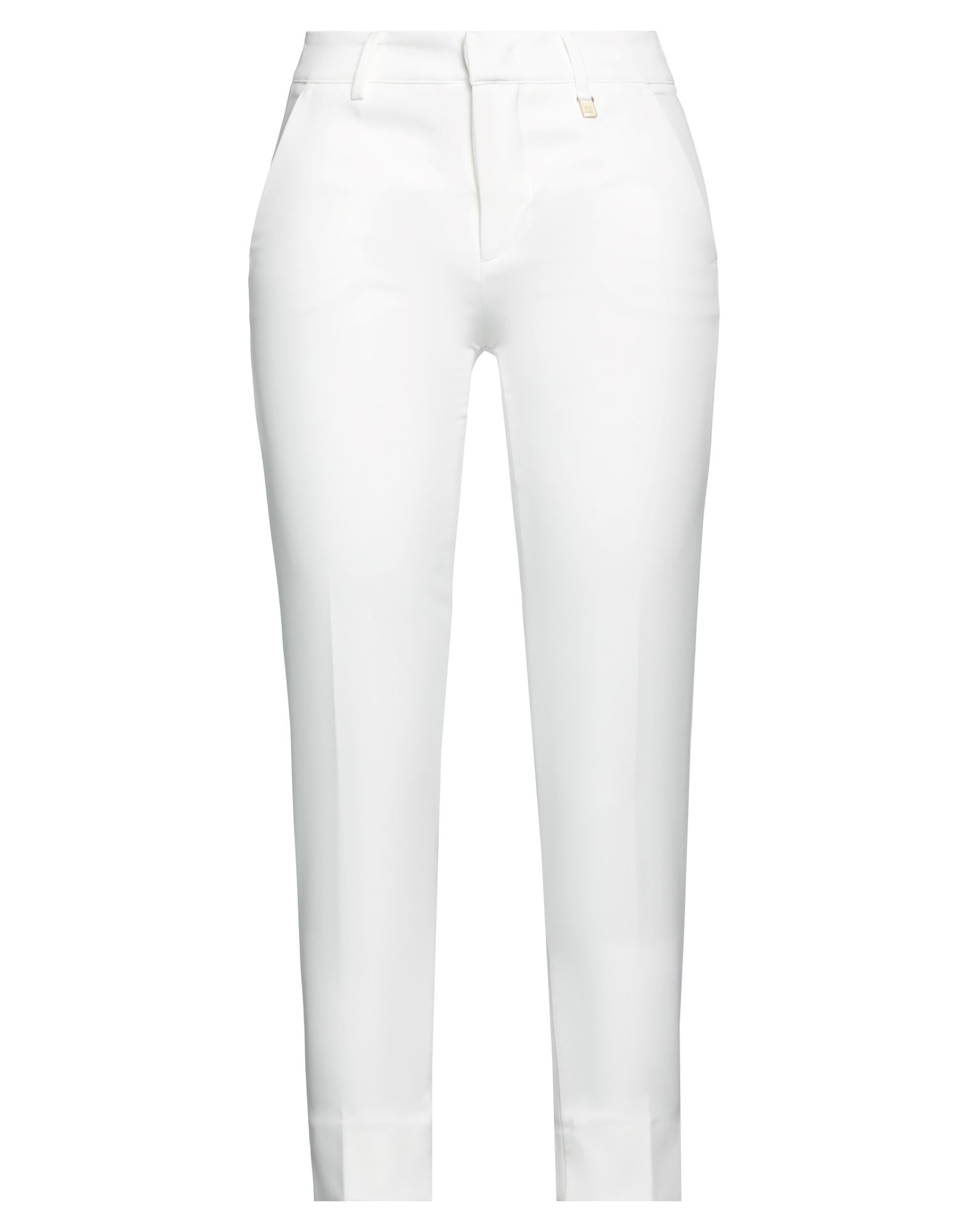 Fly Girl Cropped Pants In White