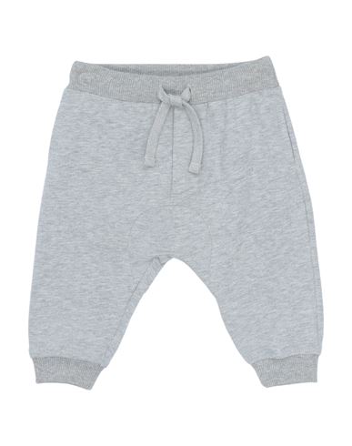 Dolce & Gabbana Newborn Boy Pants Grey Size 3 Cotton In Gray