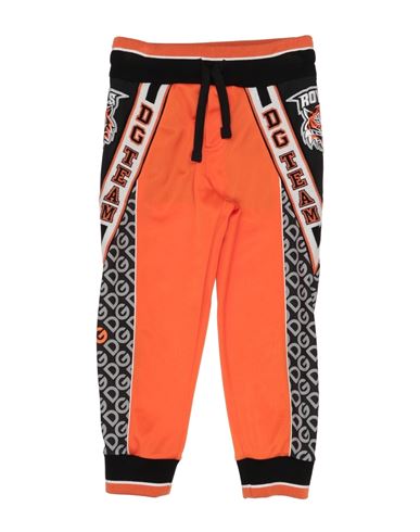 Dolce & Gabbana Babies'  Toddler Boy Pants Orange Size 3 Polyester