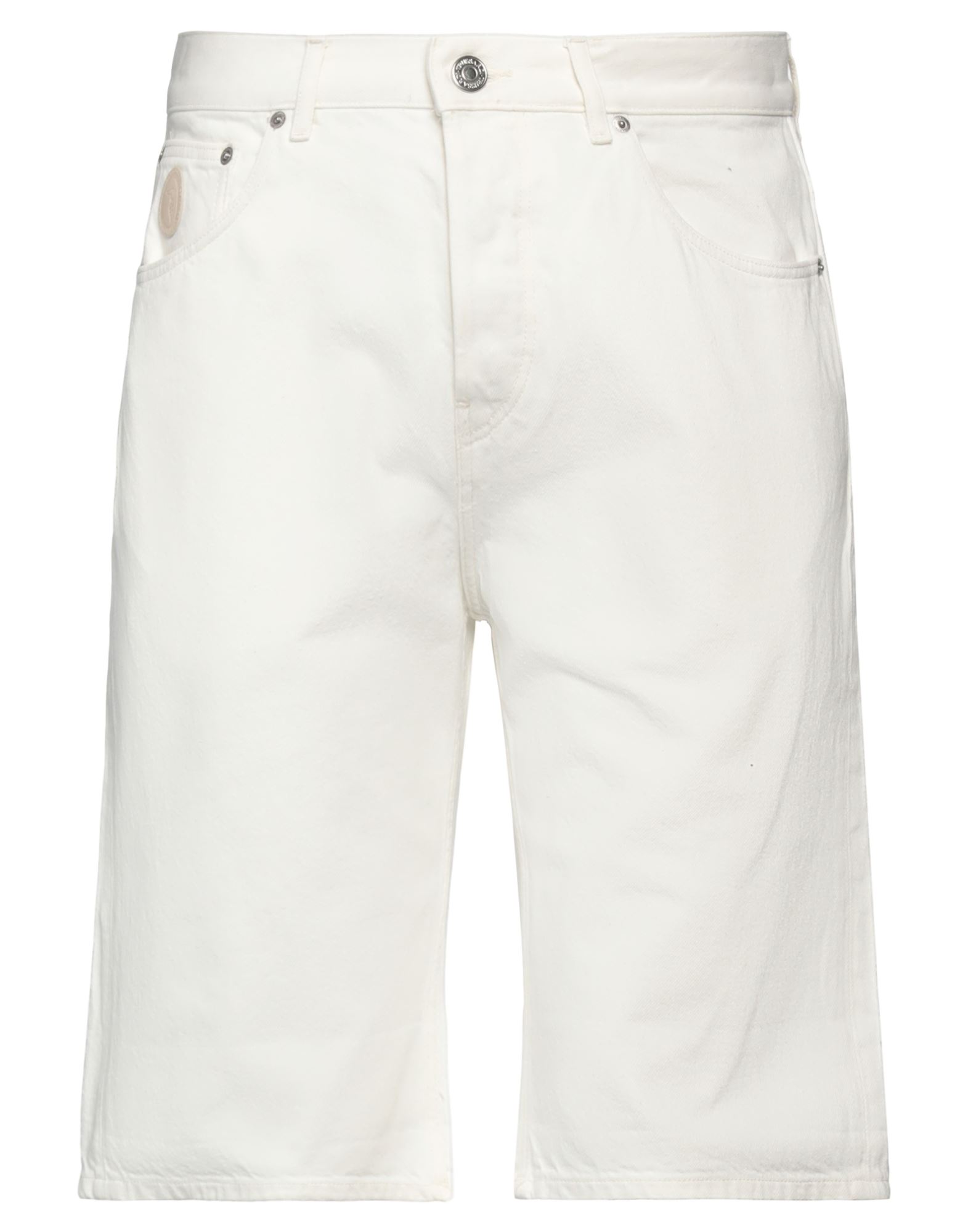 Trussardi Denim Shorts In White